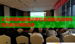 義烏跨境電商培訓(xùn)學(xué)校全面盤(pán)點(diǎn)當(dāng)?shù)貎?yōu)質(zhì)機(jī)構(gòu)與課程資源