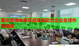 重慶跨境電商實戰(zhàn)培訓(xùn)助力企業(yè)全球市場拓展