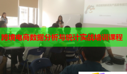 跨境電商數(shù)據(jù)分析與統(tǒng)計實戰(zhàn)培訓(xùn)課程