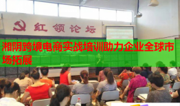 湘陰跨境電商實(shí)戰(zhàn)培訓(xùn)助力企業(yè)全球市場拓展