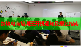 跨境電商培訓(xùn)班開班通知及報名指南