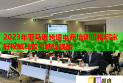 2023年亞馬遜跨境電商培訓(xùn)機構(gòu)哪家好權(quán)威比較與選擇攻略