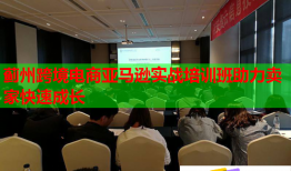 薊州跨境電商亞馬遜實戰(zhàn)培訓(xùn)班助力賣家快速成長