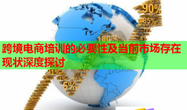 跨境電商培訓(xùn)的必要性及當(dāng)前市場(chǎng)存在現(xiàn)狀深度探討
