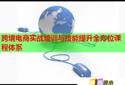 跨境電商實戰(zhàn)培訓(xùn)與技能提升全方位課程體系