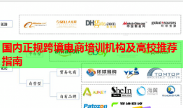 國內(nèi)正規(guī)跨境電商培訓機構(gòu)及高校推薦指南