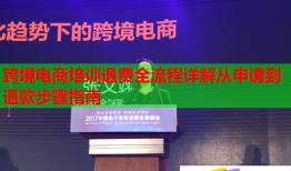 跨境電商培訓退費全流程詳解從申請到退款步驟指南