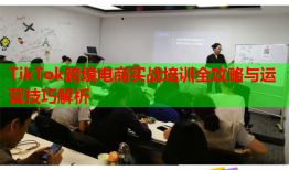 TikTok跨境電商實(shí)戰(zhàn)培訓(xùn)全攻略與運(yùn)營(yíng)技巧解析
