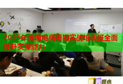 2025年跨境電商暑期實戰(zhàn)培訓班全面提升實操能力