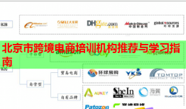北京市跨境電商培訓(xùn)機構(gòu)推薦與學(xué)習(xí)指南