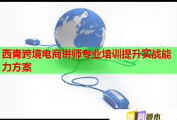 西青跨境電商講師專業(yè)培訓提升實戰(zhàn)能力方案