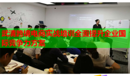 武清跨境電商實(shí)戰(zhàn)培訓(xùn)全面提升企業(yè)國(guó)際競(jìng)爭(zhēng)力方案