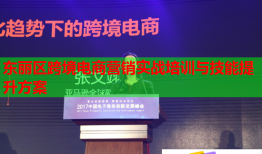 東麗區(qū)跨境電商營(yíng)銷實(shí)戰(zhàn)培訓(xùn)與技能提升方案