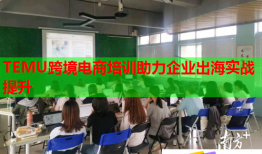 TEMU跨境電商培訓助力企業(yè)出海實戰(zhàn)提升