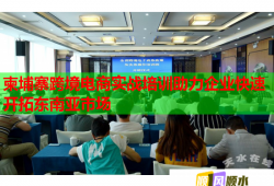 柬埔寨跨境電商實戰(zhàn)培訓(xùn)助力企業(yè)快速開拓東南亞市場