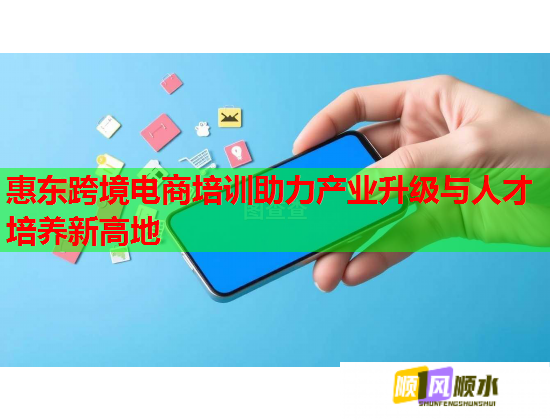 惠東跨境電商培訓(xùn)助力產(chǎn)業(yè)升級與人才培養(yǎng)新高地